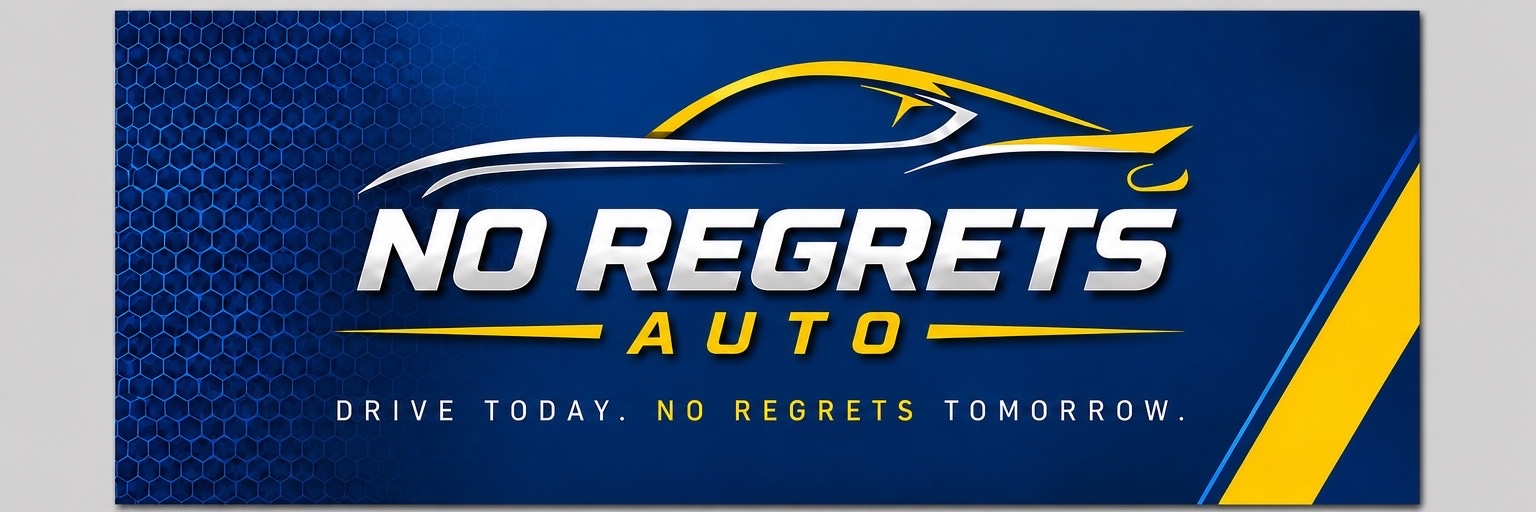 NO REGRETS AUTO Banner